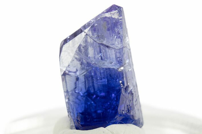 Brilliant Blue-Violet Tanzanite Crystal -Merelani Hills, Tanzania #323743